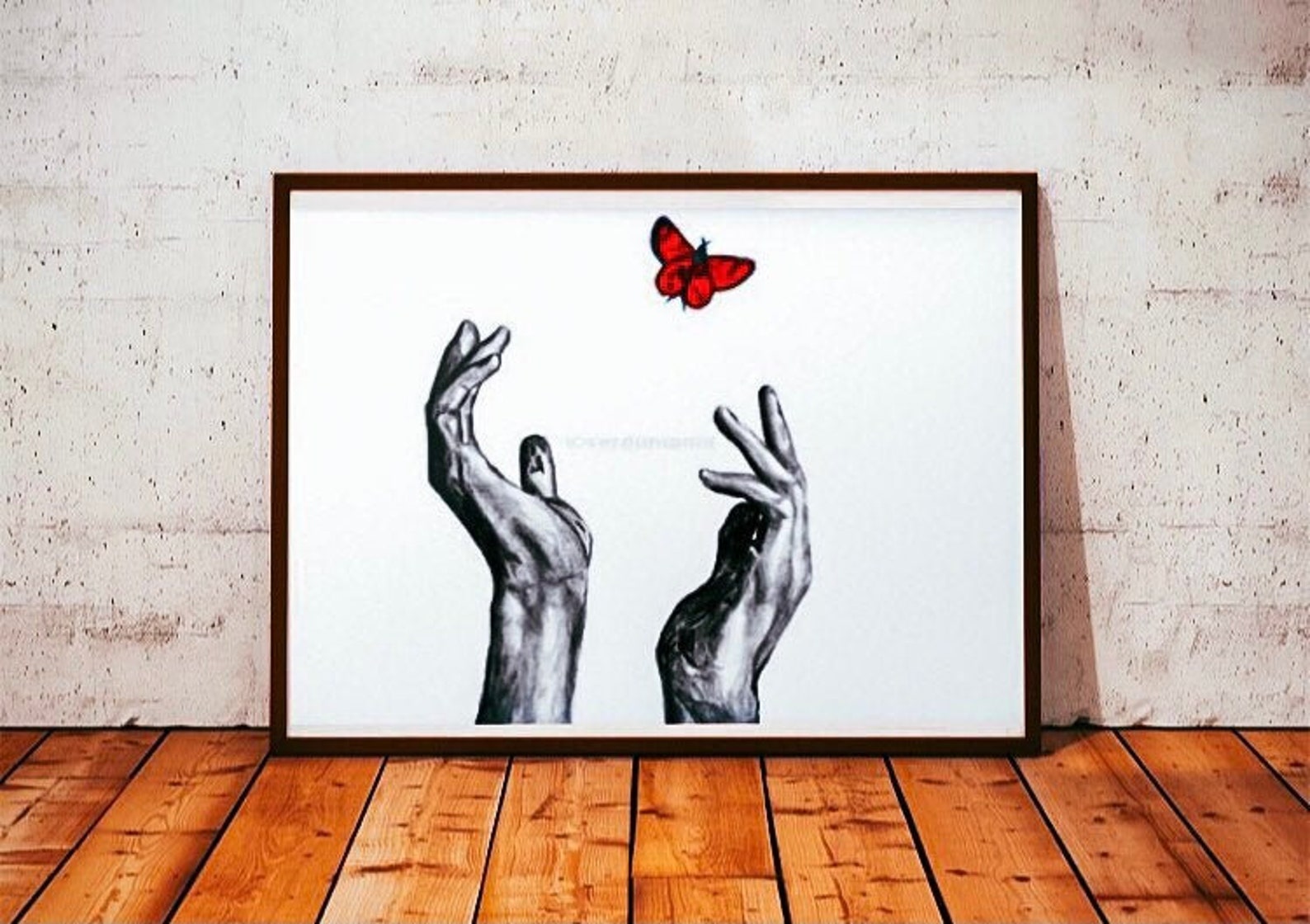 Butterfly Art Print, Butterfly Inspirational Wall Art, Freedom Art