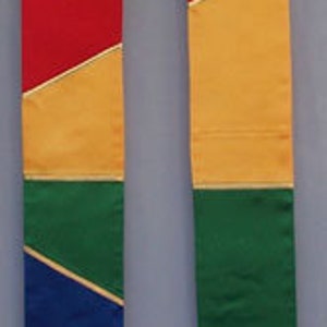 Clergy Rainbow stole, All season stole, Shades of the Rainbow, The Spirit of God
