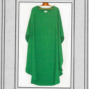 Chasuble with a Round Neck Pattern, Clergy Chasuble with a Slimmer-Cut Pattern, Paper Chasuble Clergy  Pattern