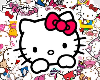 Hello Kitty Decal Etsy - hello kitty roblox decal
