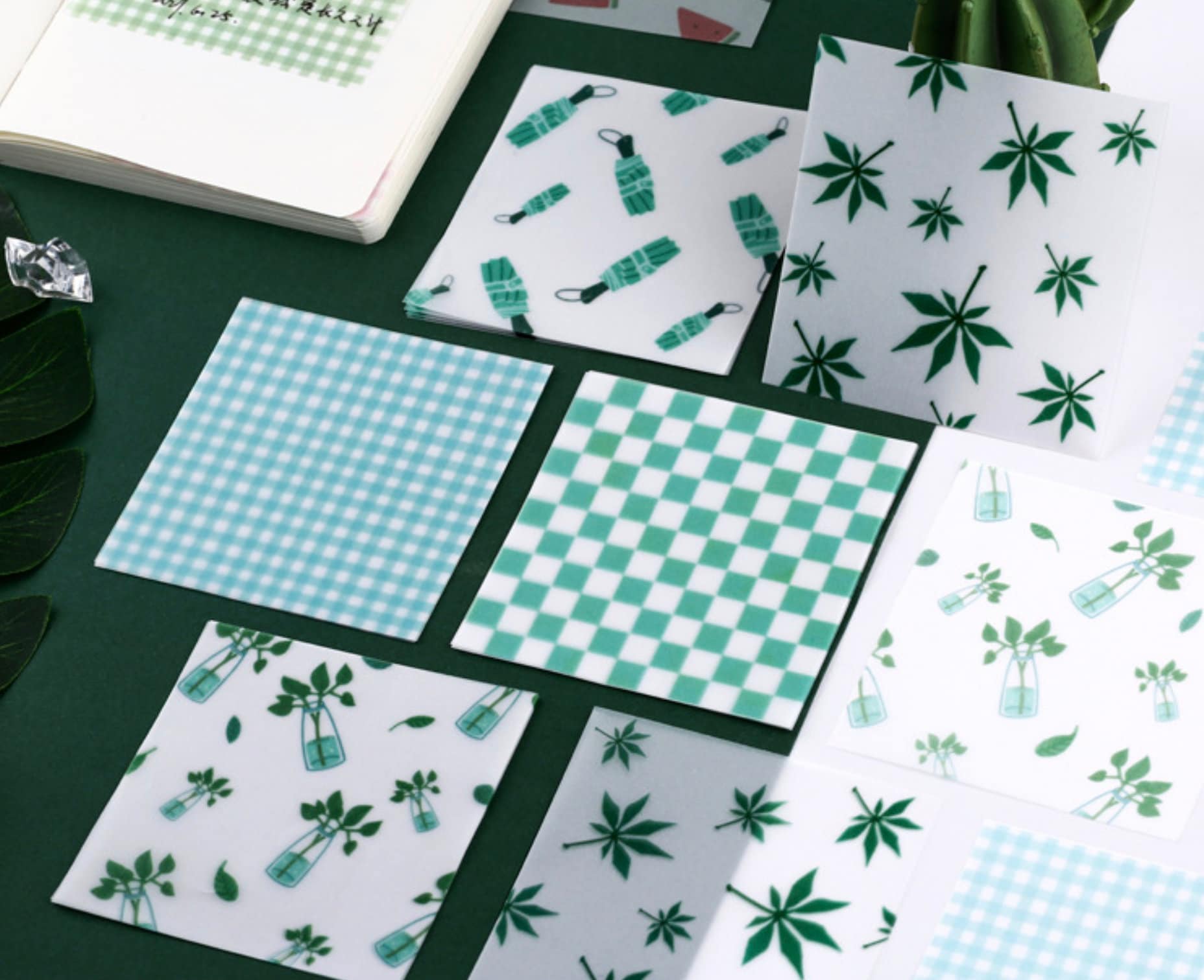 30 Pieces Decorative Parchment Paper Art Paper Scrap Paper Etsy