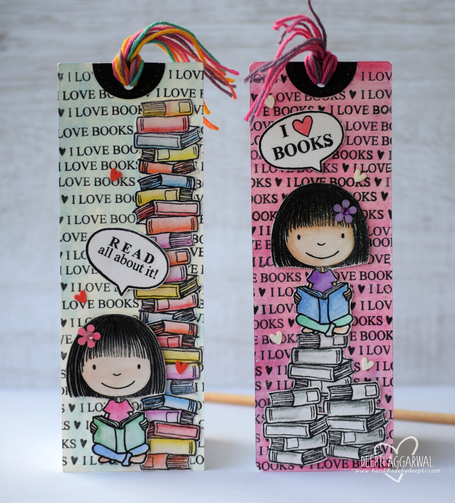 Customized Bookmarks unique bookmarks handmade bookmarks Etsy