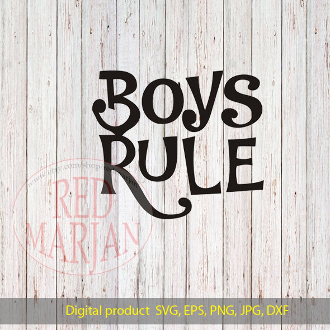 Boys Rule SVG Baby Boy Svg Dxf Cut Files Vinyl Cricut Etsy