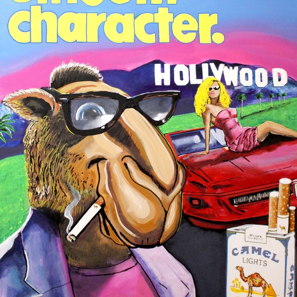 Joe Camel Cigarette Advertising Fine Art