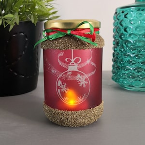 Fotofore Kerstbal Kaars LED Nachtlampje Deco