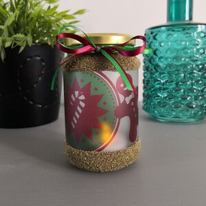 Kerst fotofore gerst suiker en peperkoek kaars LED nachtlampje deco