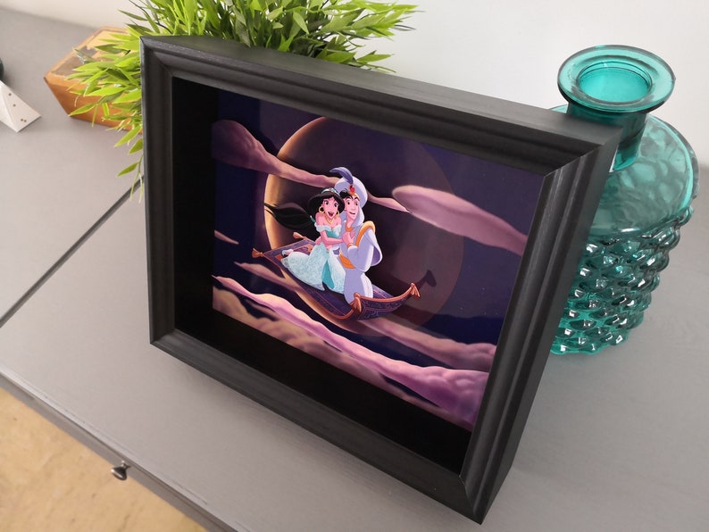 Shadowbox Aladdin 3D | Etsy Shadowbox Aladdin 3D | Etsy