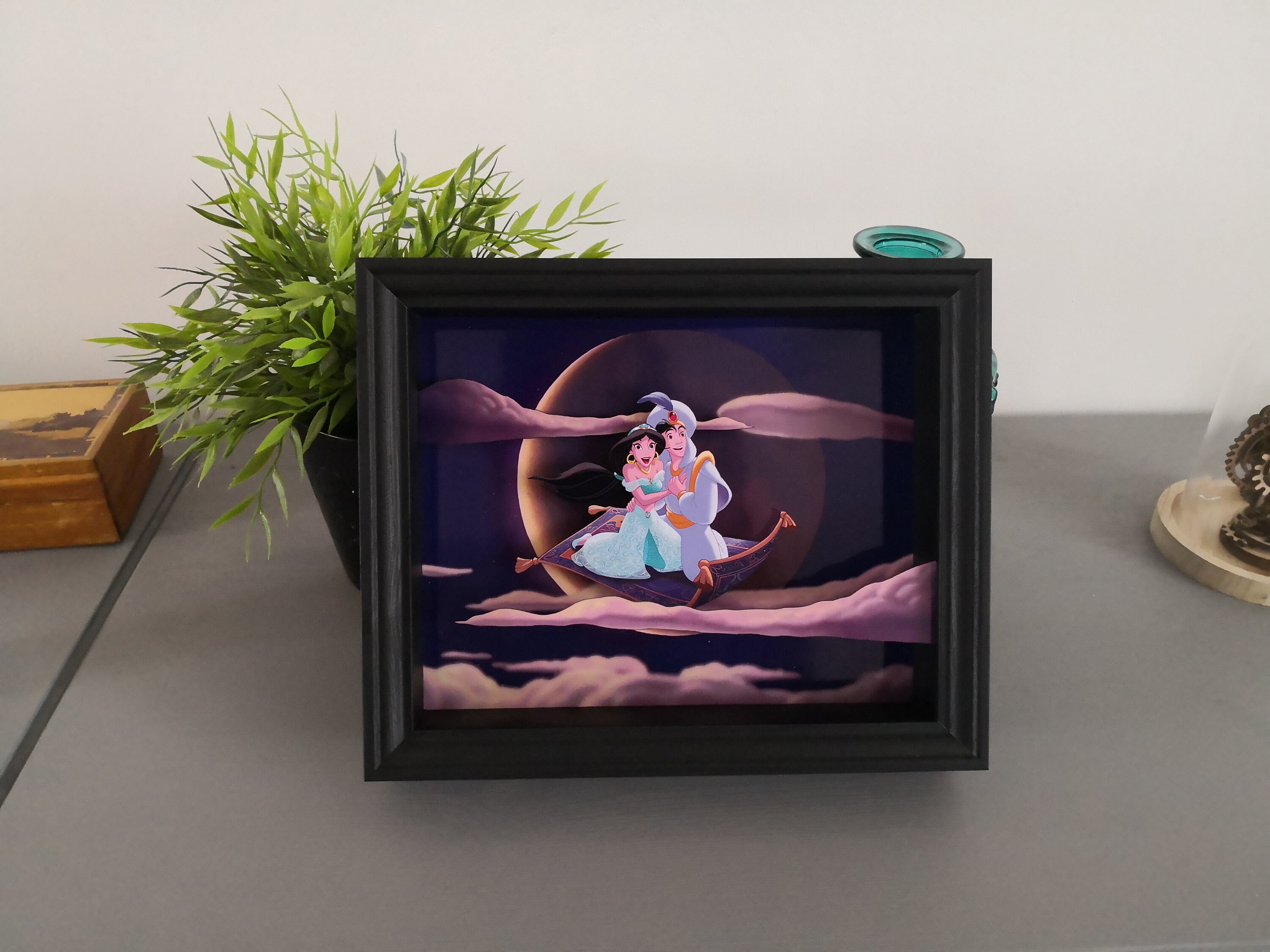 Shadowbox Aladdin 3D