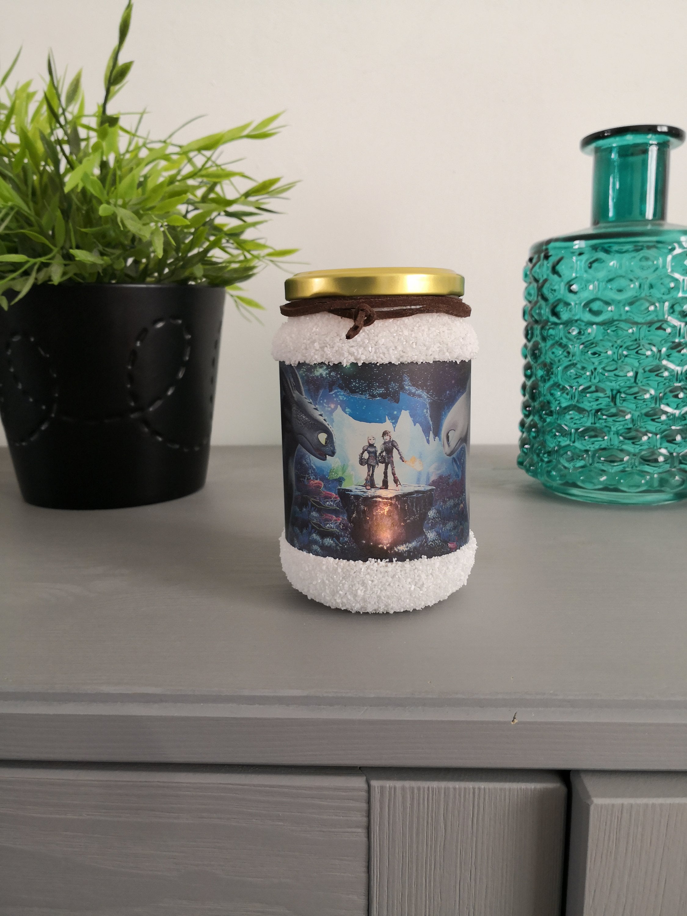 Photophore Dragons Led Veilleuse Déco