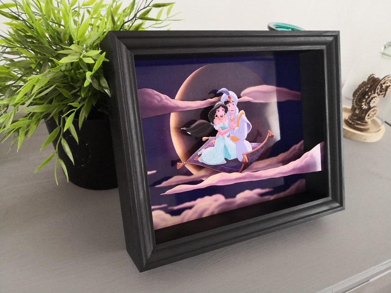 Shadowbox Aladdin 3D | Etsy Shadowbox Aladdin 3D | Etsy