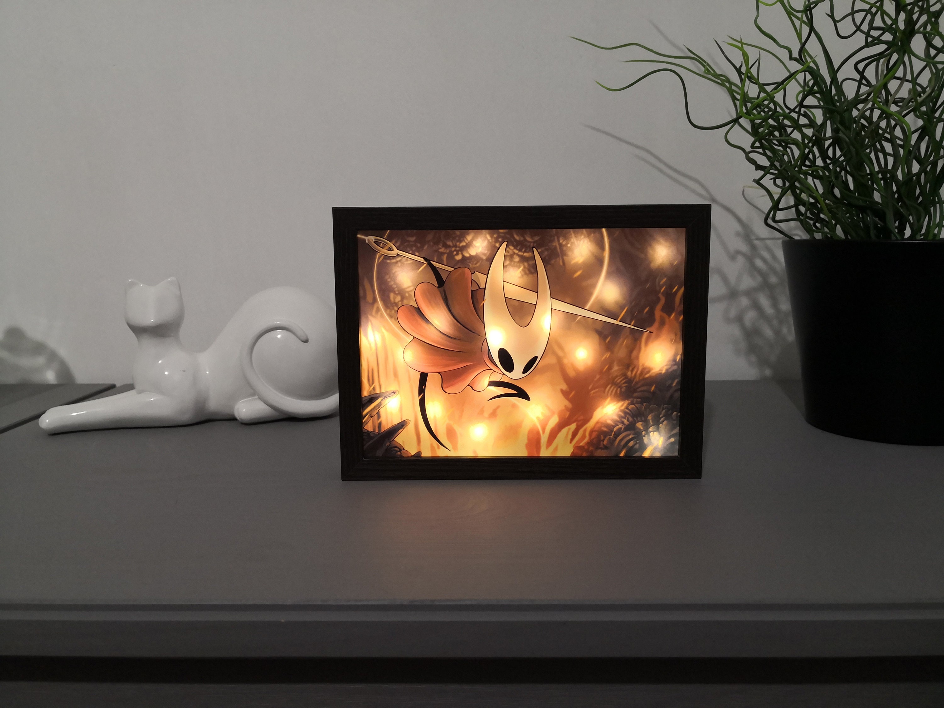 Lightbox Hollow Knight Hornet