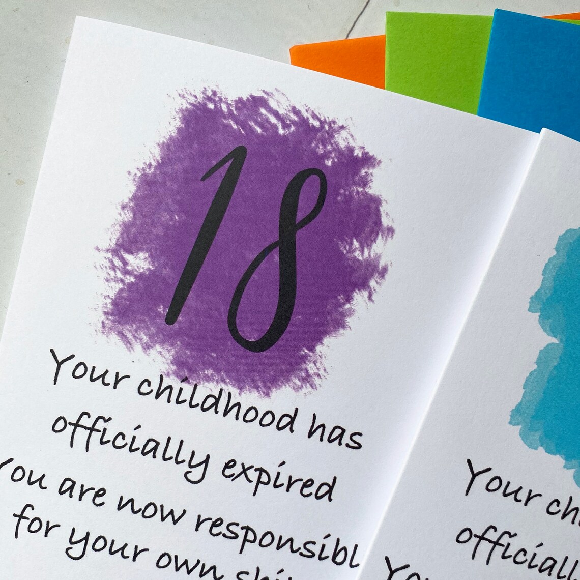 18th Birthday Card - Funny 18th Card - Fun 18th Card for Boy or Girl ...