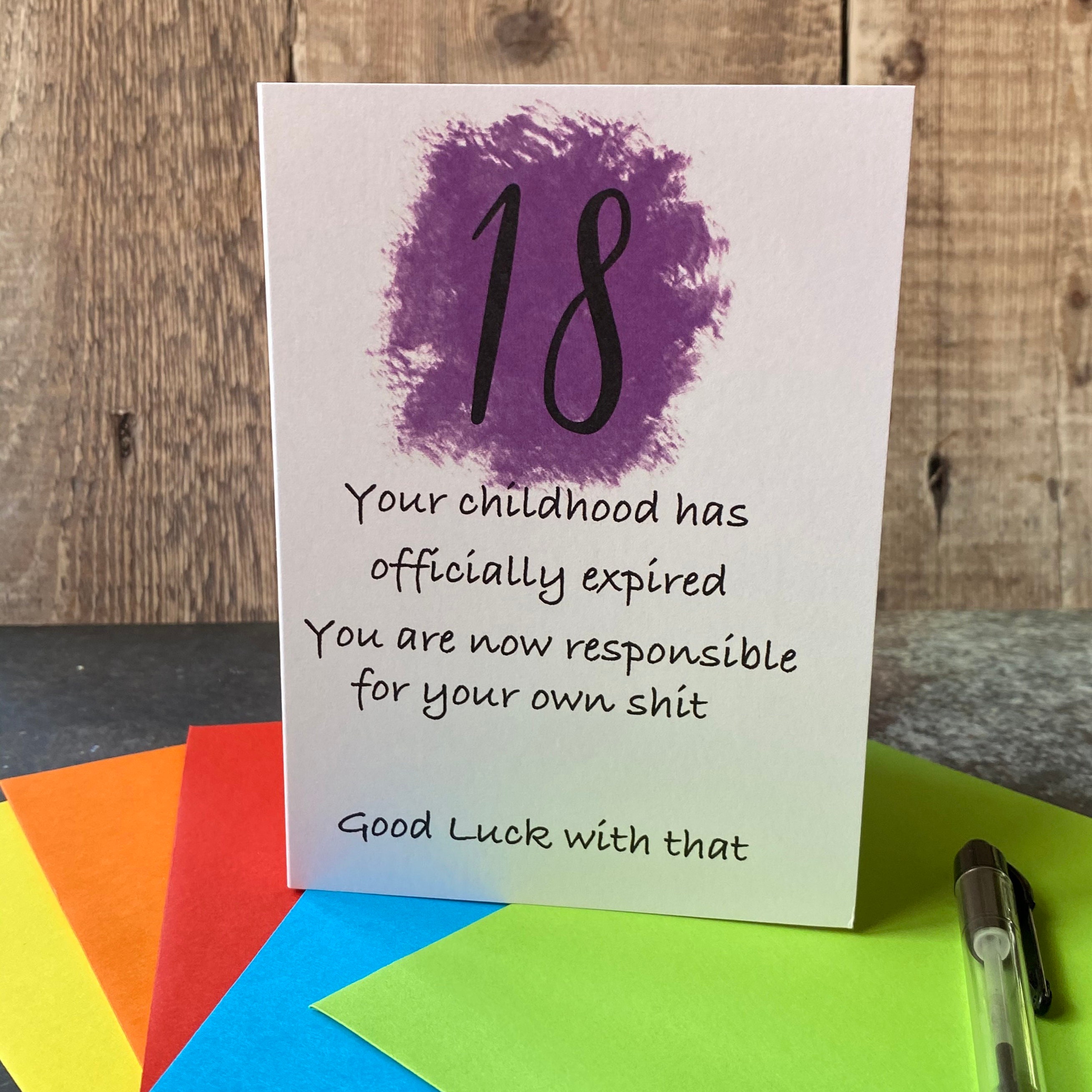 18th-birthday-card-funny-18th-card-fun-18th-card-for-boy-etsy