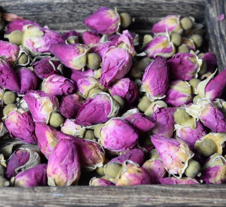 Canada Rose Buds Whole Dried Flower Full Buds Organic Etsy Canada