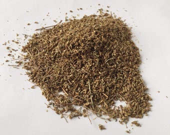 Wormwood organic, Artemisia absinthium, mugwort fine, Sheeih, Organic and natural 50 gm, product of Morocco, ships from Montreal