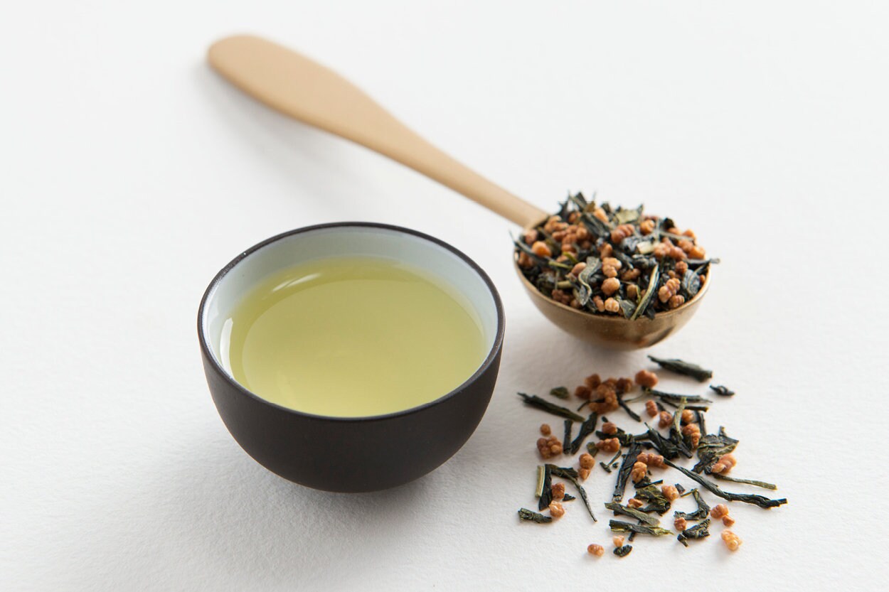 Genmaicha Japanese Green Tea with Roasted Rice. Loose Leaf Etsy Genmaicha Japanese Green Tea with Roasted Rice. Loose Leaf Etsy