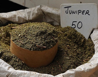 Juniper organic great quality, leaves and berries or only leaves, amazing aroma from Quebec,  50gm Phoenician juniper, Juniperus phoenicea