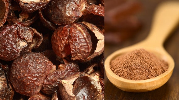 Soap on sale nuts powder