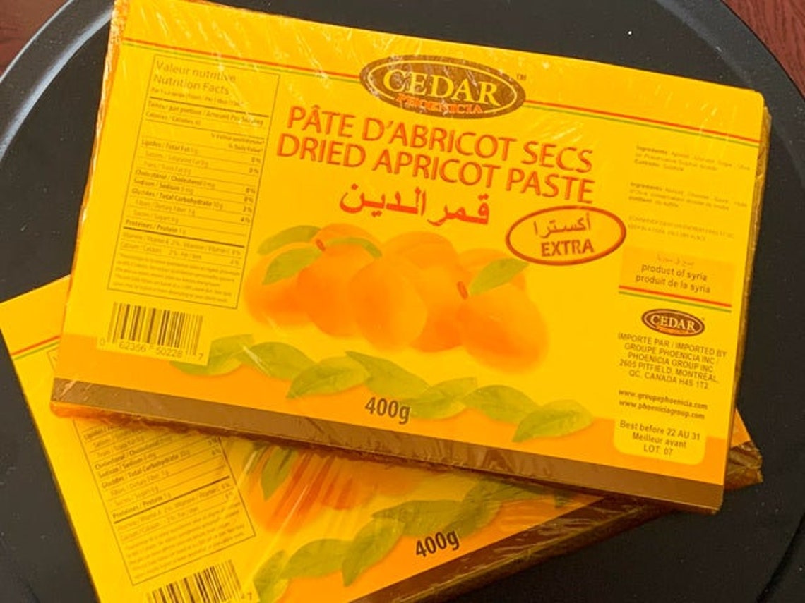 Kamardine Qamar Aldin Amar Addine DRIED APRICOT SHEETS Etsy Canada