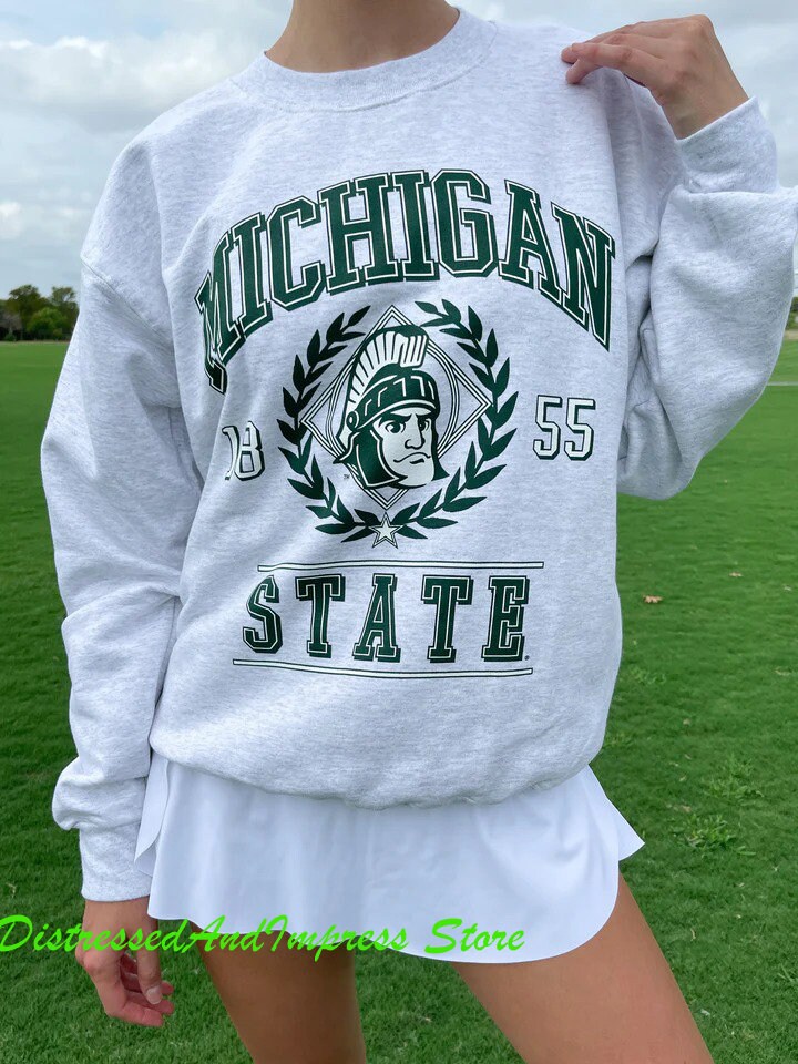 Msu Sweatshirt - Etsy