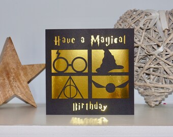Harry Potter Card Etsy