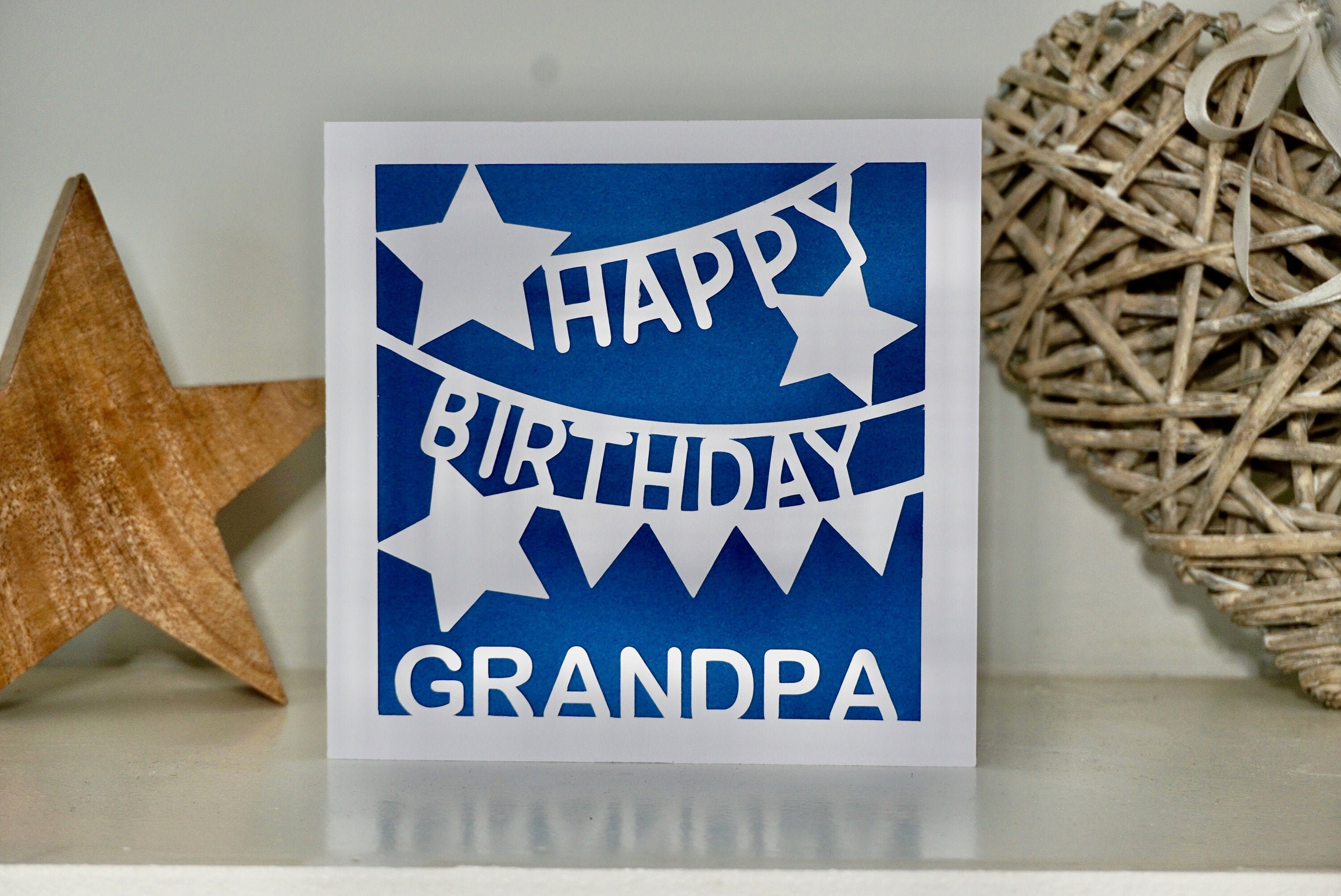 Alles Gute zum Geburtstag Opa Karte Geburtstag Großeltern  Etsy