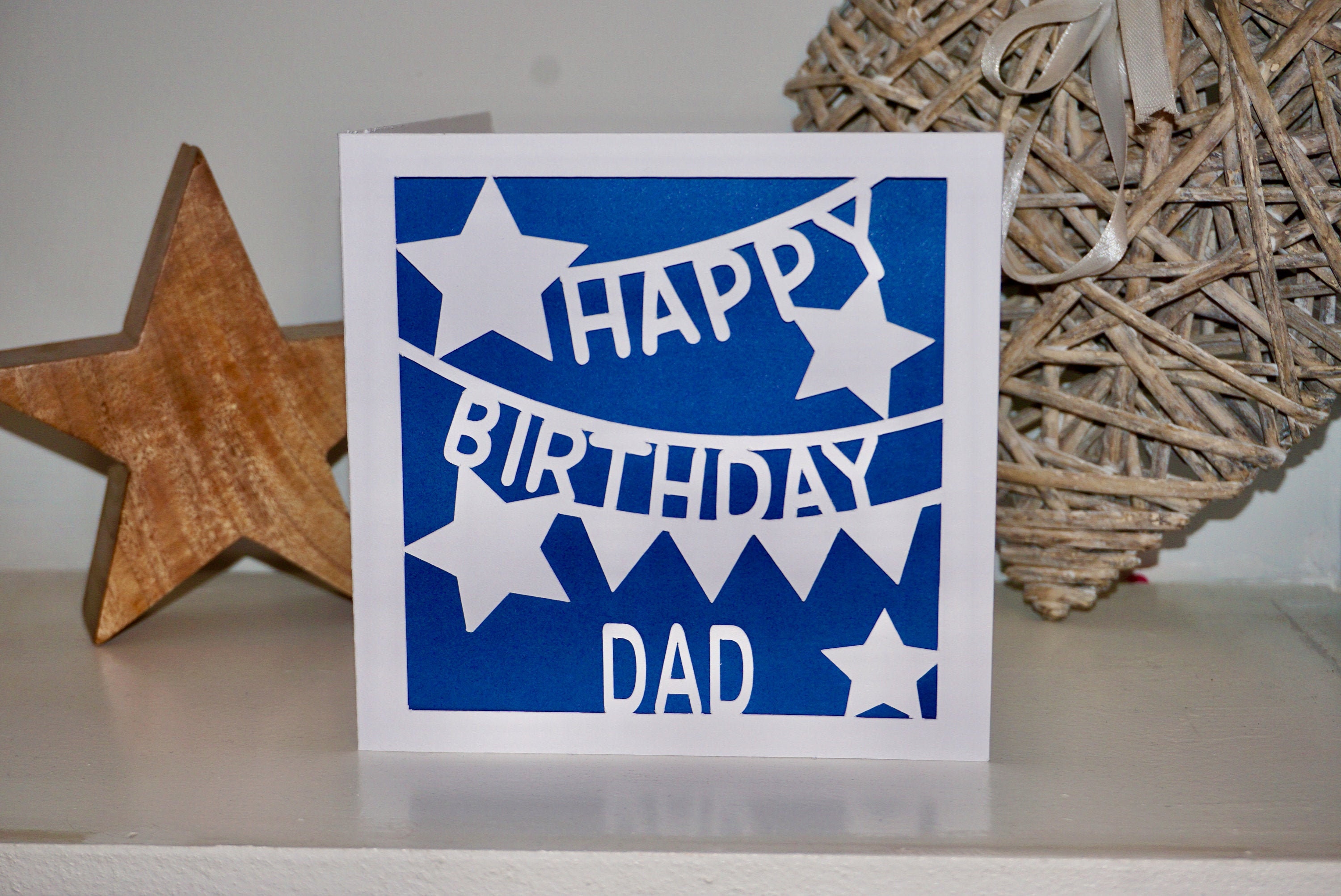 Happy Birthday Dad card - Birthday - Dad - Celebration - Handmade - d…