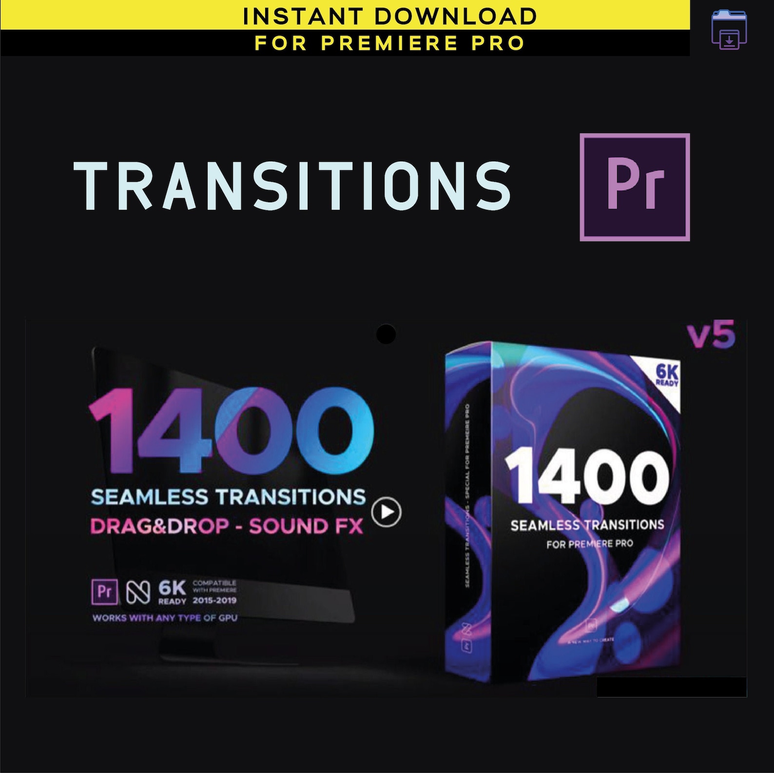 Seamless transitions. Transitions 22834323. template sound fx.