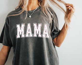 Diseño de camiseta Pink Bow Mama PNG, listo para usar (descarga digital)