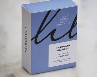 Lavender & Calendula Handmade Shampoo Bar