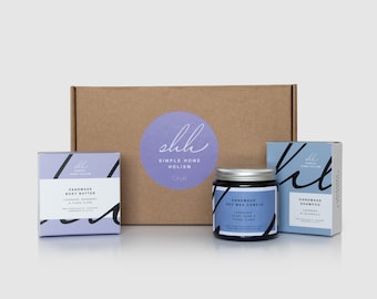 Lavender Home Spa Kit