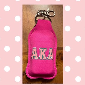 Alpha Kappa Alpha AKA Lipstick Holder Travel Lipstick Case Dual Lip Ba