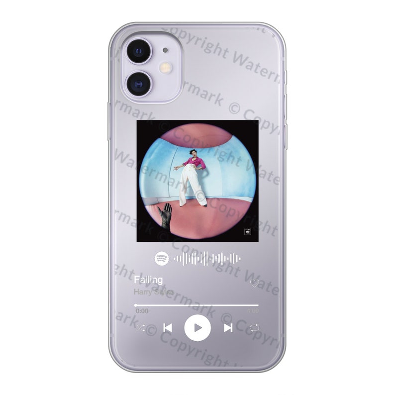 Customized Spotify Artist Song Phone Case with favorite song | Etsy