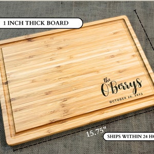 Single Stroke Customizable Handmade Cutting Board
