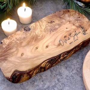 Personalized Anniversary Gift, Engagement Charcuterie Board, Bridal Shower, Wedding Gift, Housewarming Gift, Cutting Board, Cheese Board