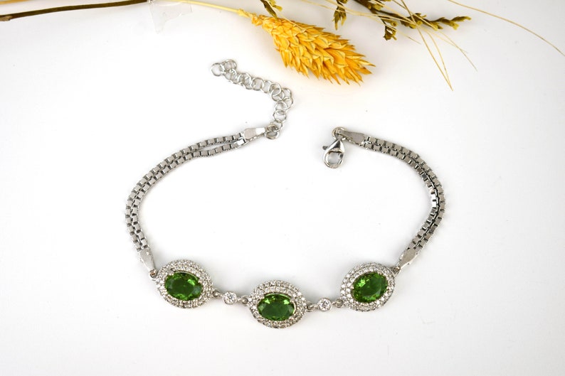 starling silver Sultanite bracelet \u2022 Sultanite jewelry \u2022 Sultanite charm bracelet \u2022 ottoman jewelry \u2022 925 Sultanite silver bracelet \u2022