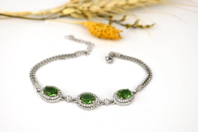 starling silver Sultanite bracelet \u2022 Sultanite jewelry \u2022 Sultanite charm bracelet \u2022 ottoman jewelry \u2022 925 Sultanite silver bracelet \u2022