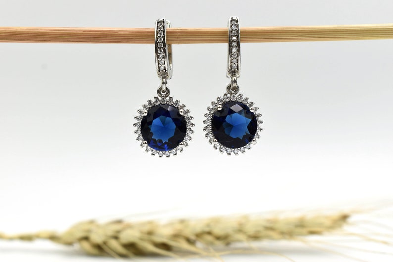 handmade jewelry sapphire earrings Sapphire Jewelry Set