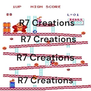 donkey Kong png file, sublimation or regular print