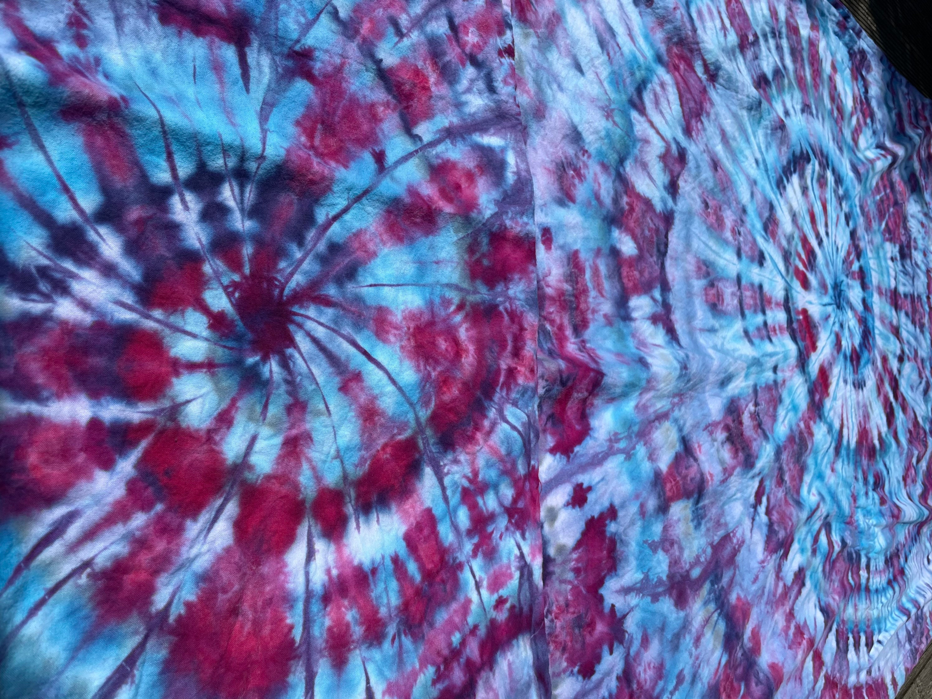 Tie dye Galaxy style swirl single bed duvet cover and matching | Etsy