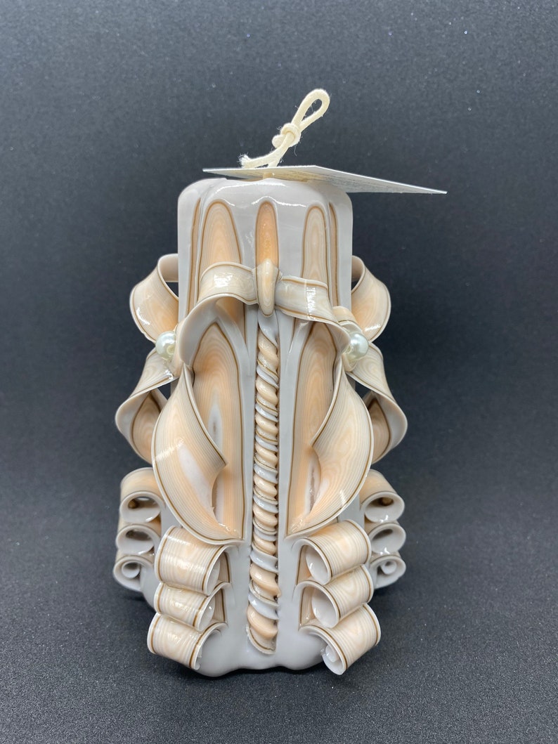 Hand Carved Candles Etsy