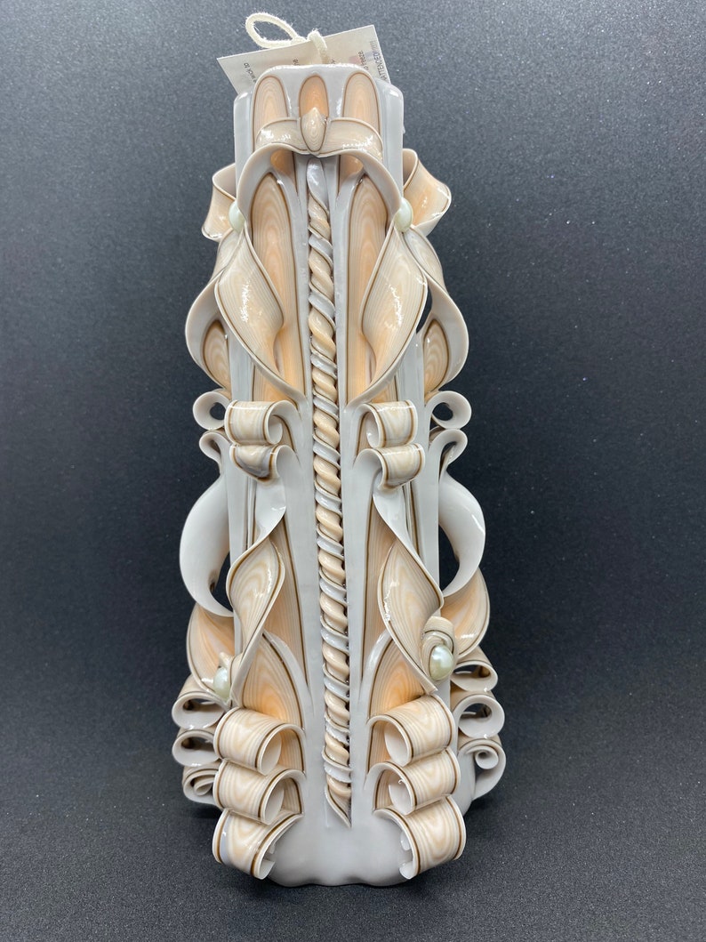 Hand Carved Candles Etsy