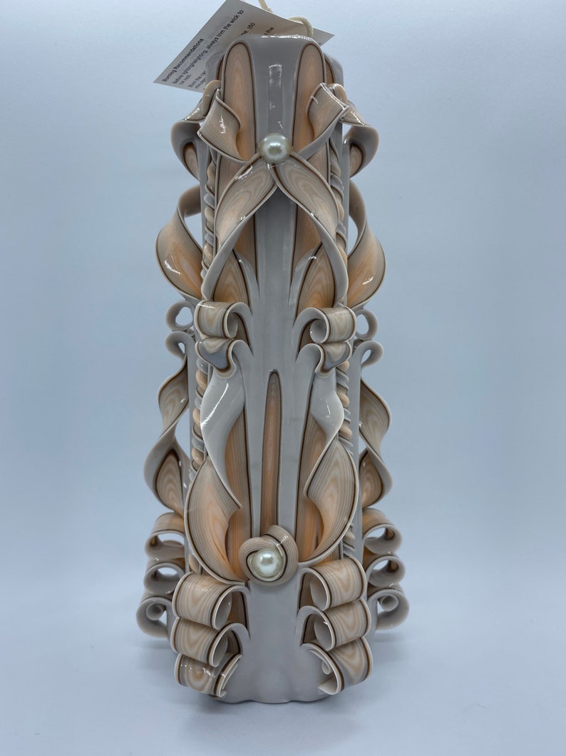 Hand Carved Candles Etsy