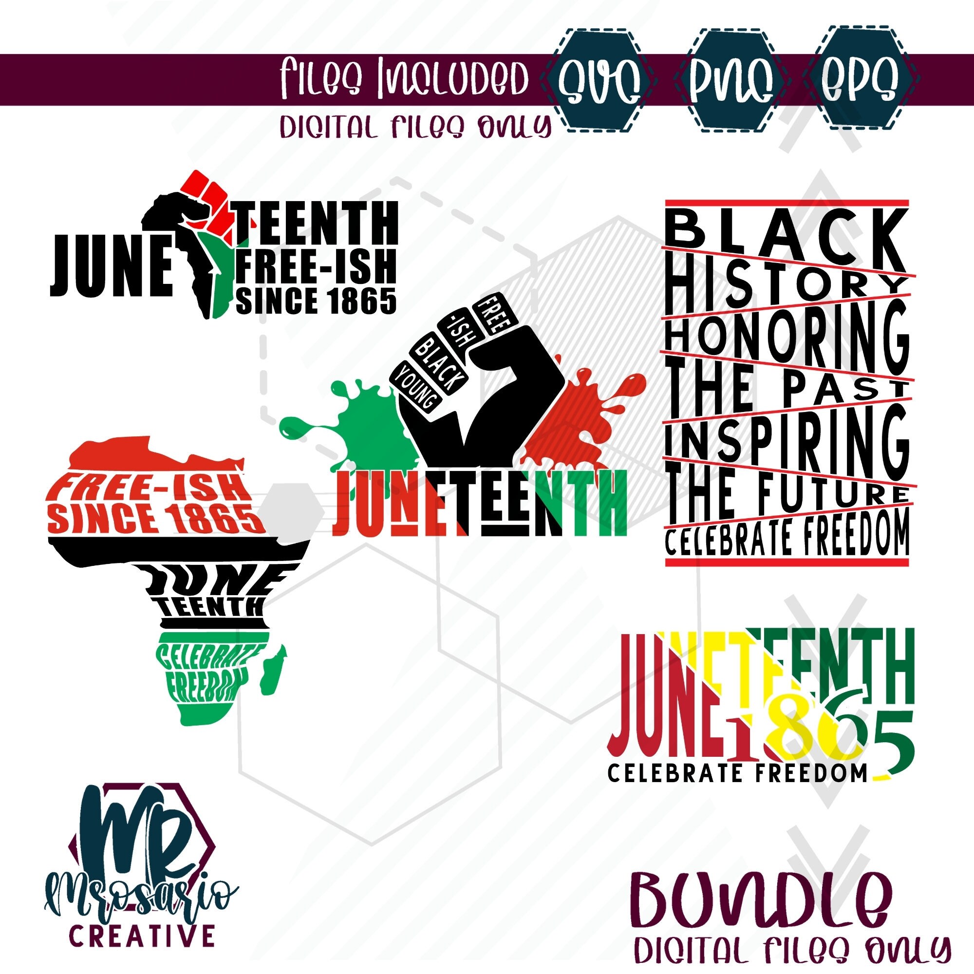 Juneteenth 1865 svg Juneteenth svg Freedom Independence ...