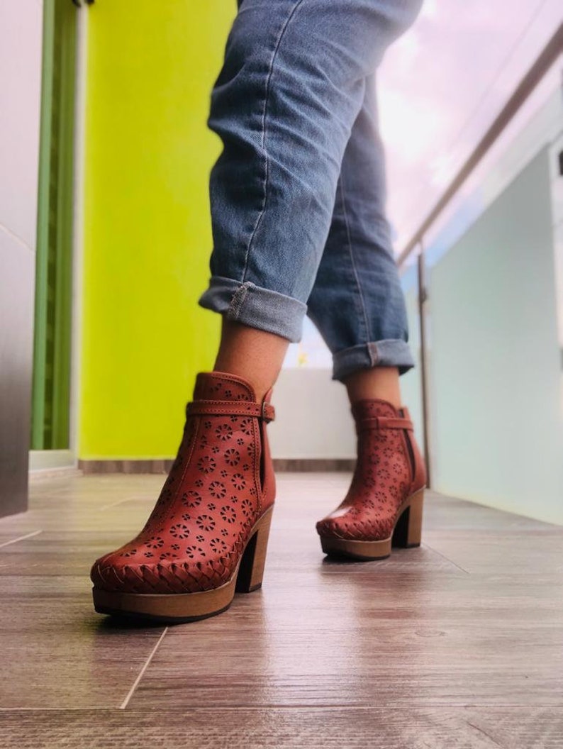 mexican leather boots