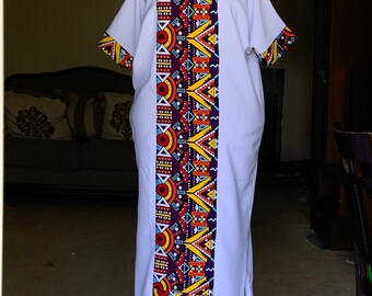 ankara caftan gown