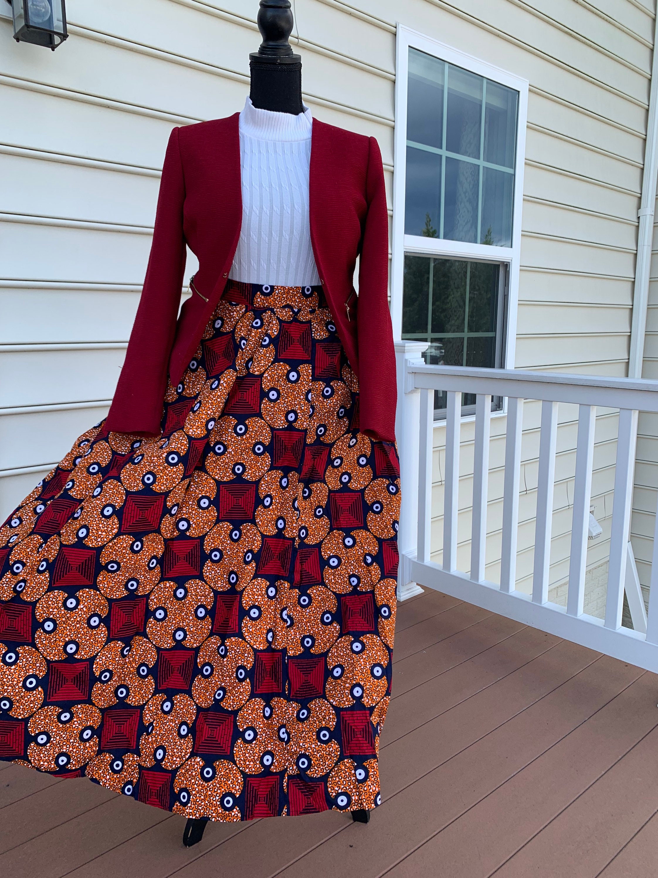 chinese dress ladies Kayla Single Slit Maxi Skirt  lularoe