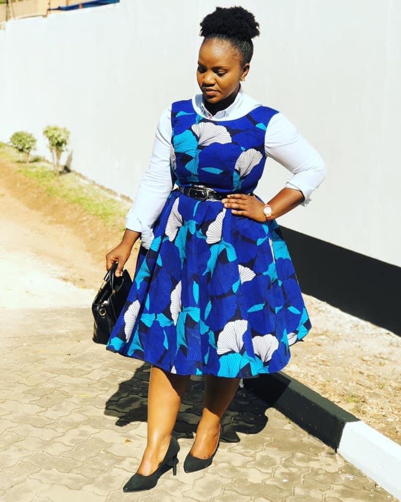 flare ankara dresses