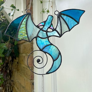 Stained glass dragon