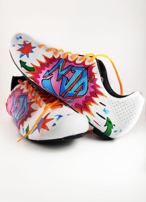 Custom Cycling Shoes (personal Initials) Australia